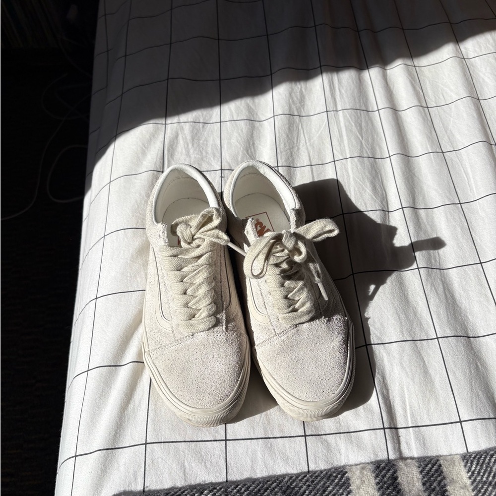 Vans Cream Sneakers